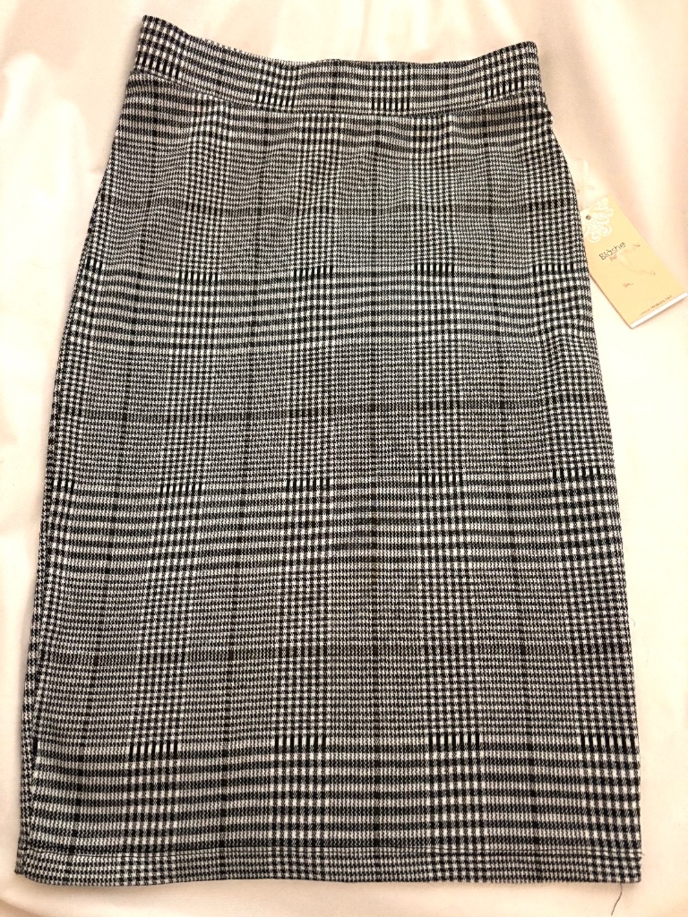 Blashe Plaid Pencil Skirt